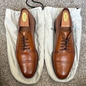 Allen Edmonds Brown Cap-Toe Oxfords